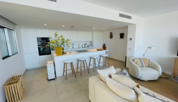 Resa Estates Ibiza for sale koop penthouse Cala Vadella Living 6.jpeg